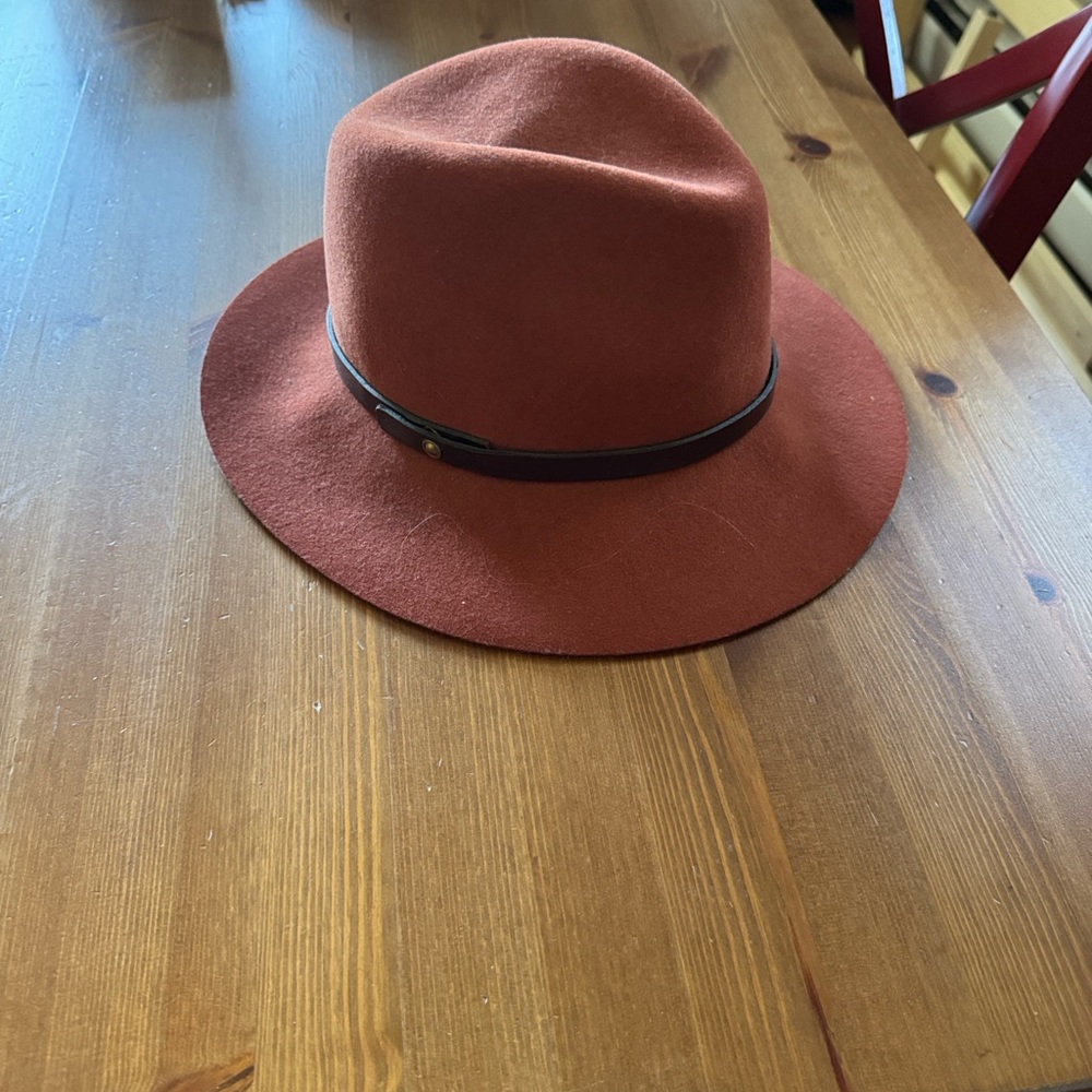 Rag & Bone Deep Red Hat